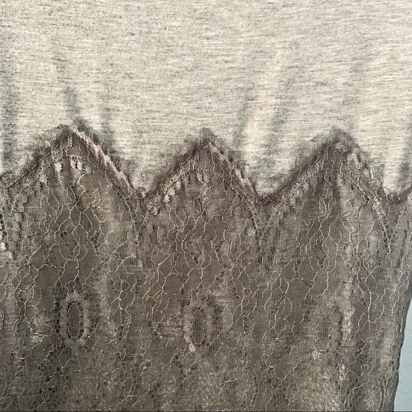 Market & Spruce Memphis Lace Overlay Top. Sz Small - Picture 9 of 13